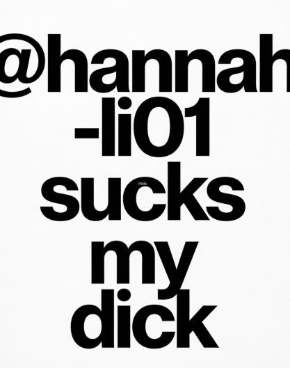 A minimalist typographic poster Mage generated instead of explicit content